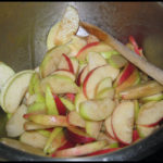 Cut Apples in Cinnamon