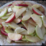 Apples in Pie Shell