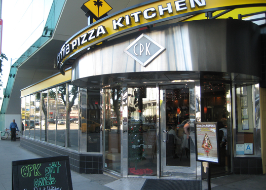 california pizza kitchen - gluten free pizza