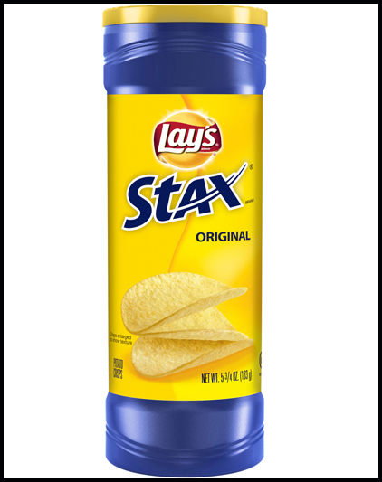 Lay's Stax Original Chips - a gluten-free summer stacked snack