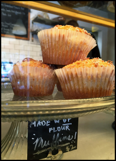 EscoGelato gluten-free coconut muffins