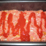 Meatloaf in pan