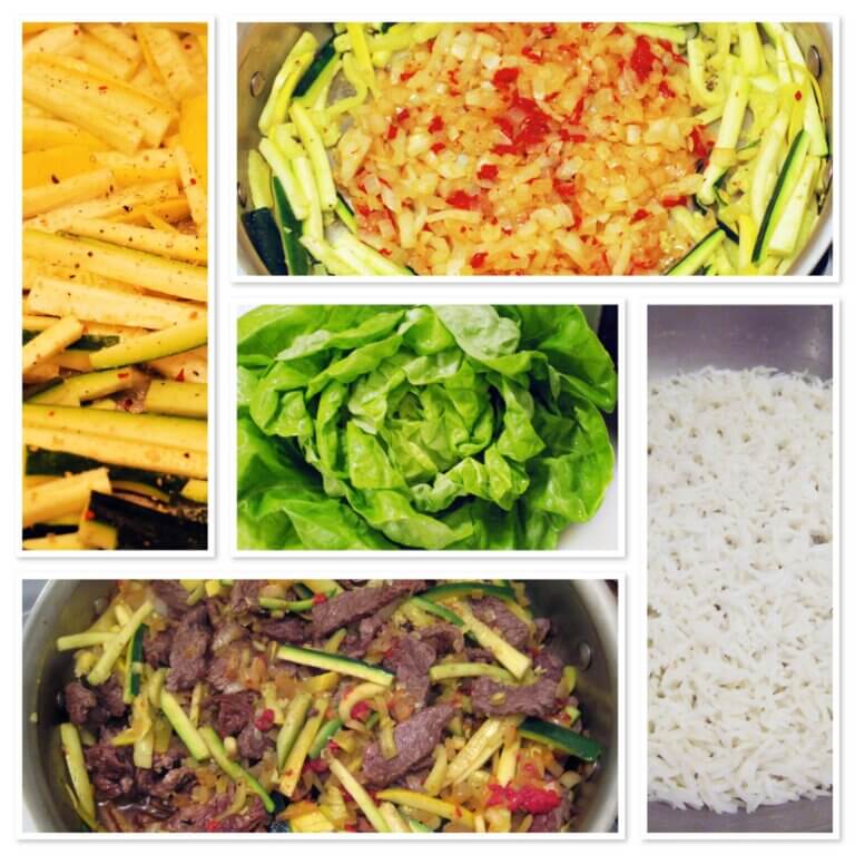 Beef Lettuce Wraps Ingredients